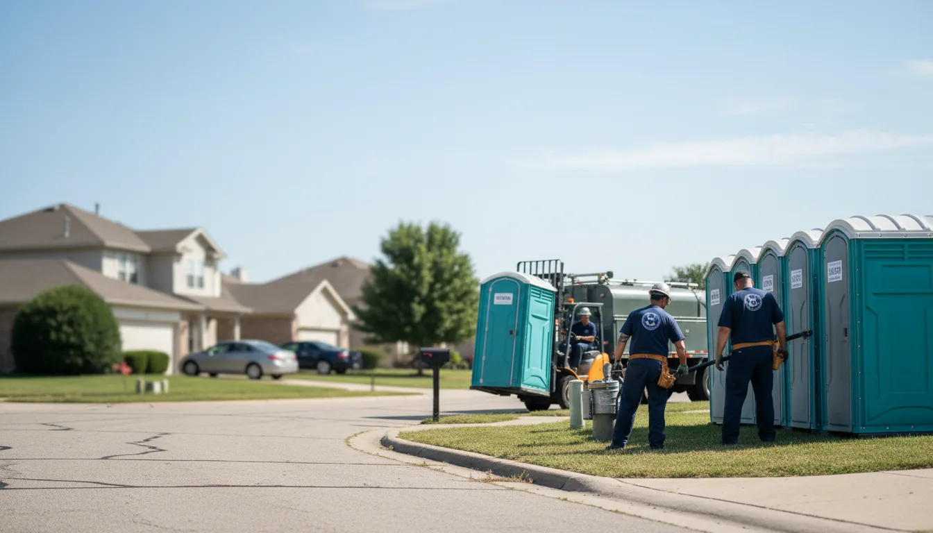 Porta Potty Rental in Bonner Springs, KS near me